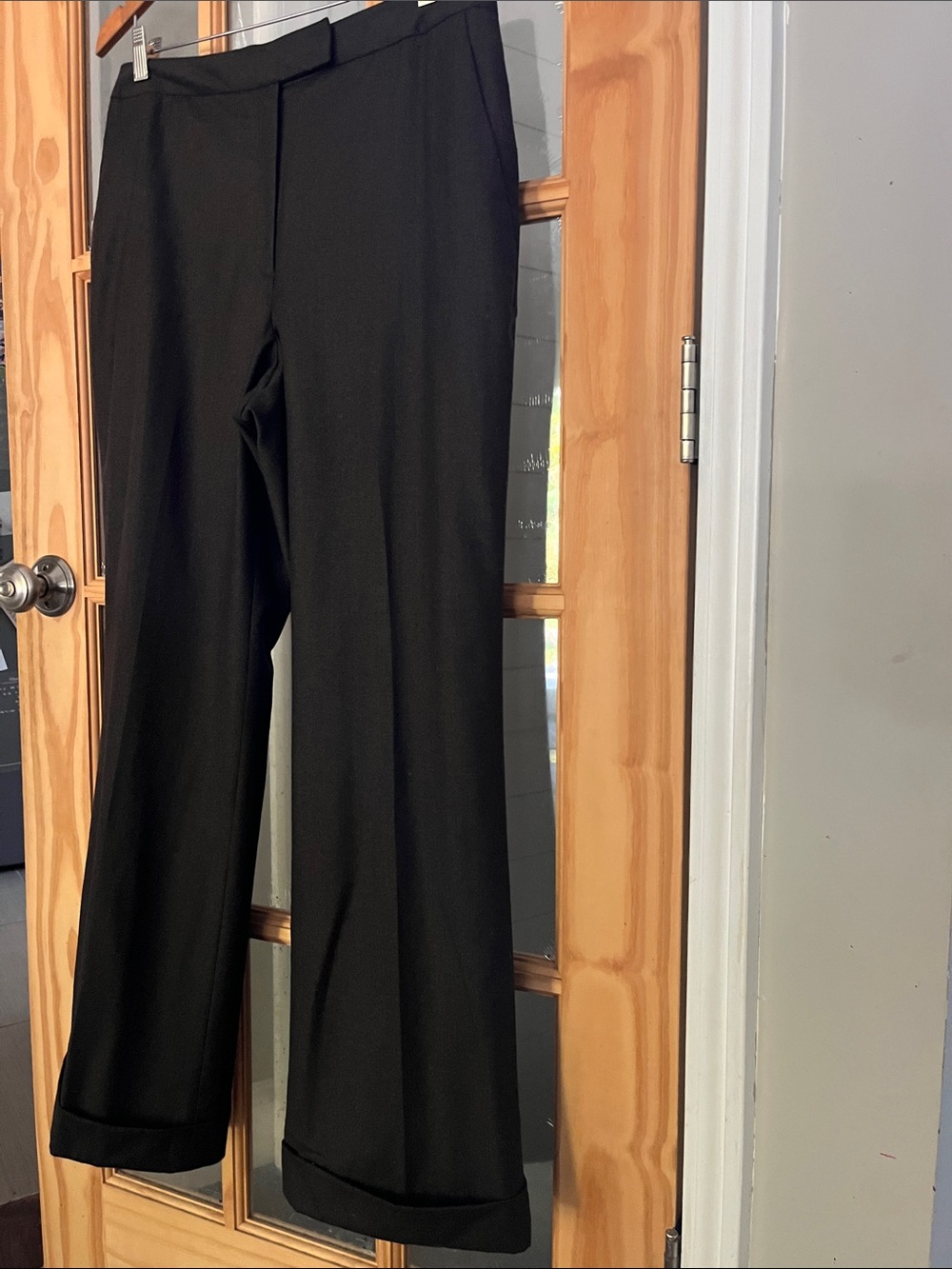 Brooks Brothers Wool Trousers 12 Brown Vitale Barberis Canonico Italy - Picture 4 of 11